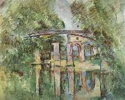 Paul Cezanne Aqueduct and Lock oil painting on canvas